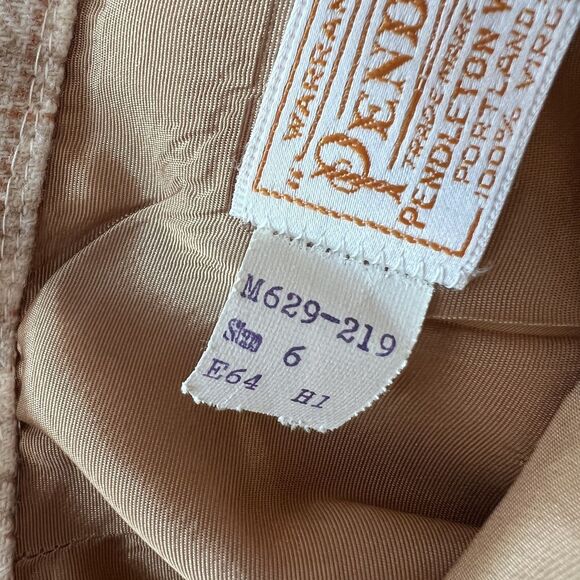 Vtg Pendleton 100% Wool Plaid Blazer & Skirt Set Women's-Size 6 - Picture 13 of 15